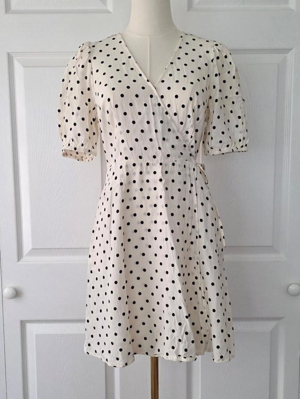 ♡ Polka Dot Wrap Style Dress, A New Day, Size Small ♡